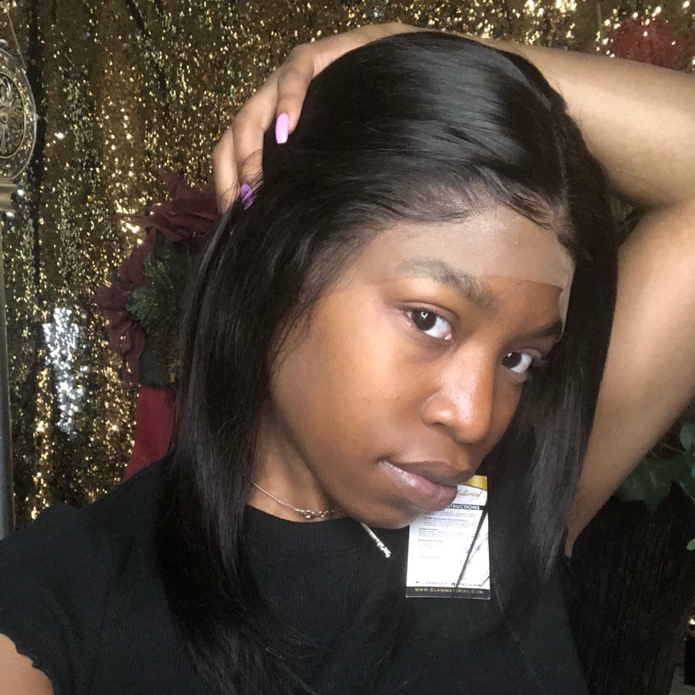 12 inch frontal wig
